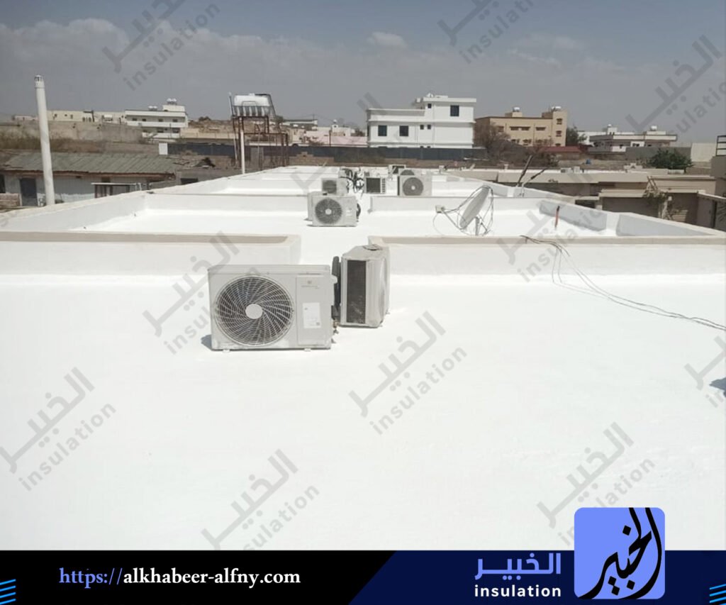 شركة عزل أسطح بحايل عزل مائي وحراري وحماية الأسطح من التسربات   عزل الأسطح الخرسانية بحايل